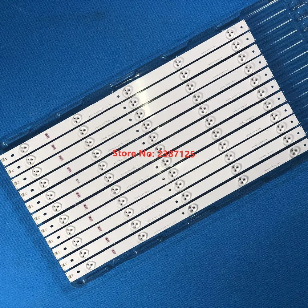 1 комплект = 11 шт. 493 мм светодиодный ная лента 5 s Для Hi sense 50 ''TV E257384 SVH500A24 LED Rev06