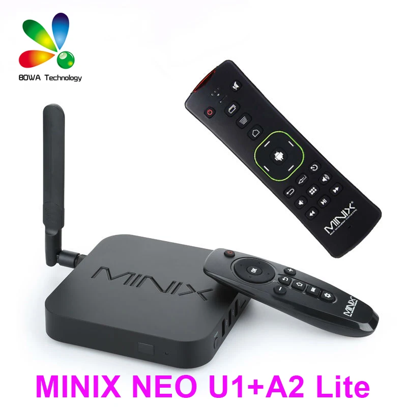 

DHL MINIX NEO U1 + A2 lite Android 5.1 TV Box Amlogic S905 2G Quad-core Cortec-A53 s905 tv box 2g 16g Media Player