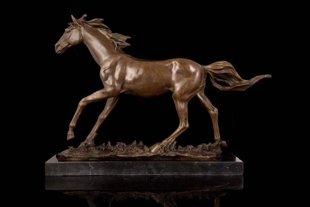 Real Bronze Original Abstract Nude Female Figure Sculpture Statue