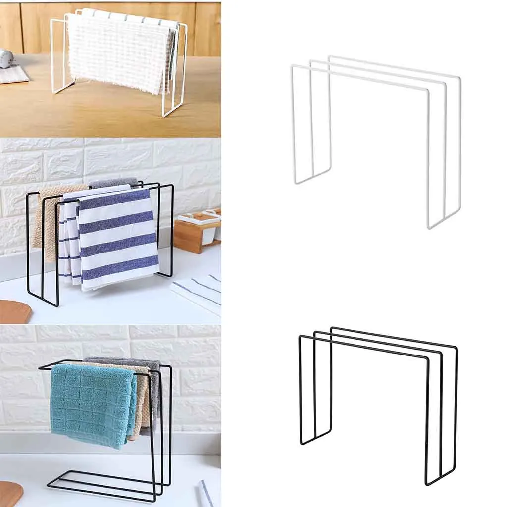 

Stainless Steel Kitchen Sink Folding Washing Towel Rag Drainer Holder Storage Rack Hanging Bath Rail Hanger Towel Holder #22/7