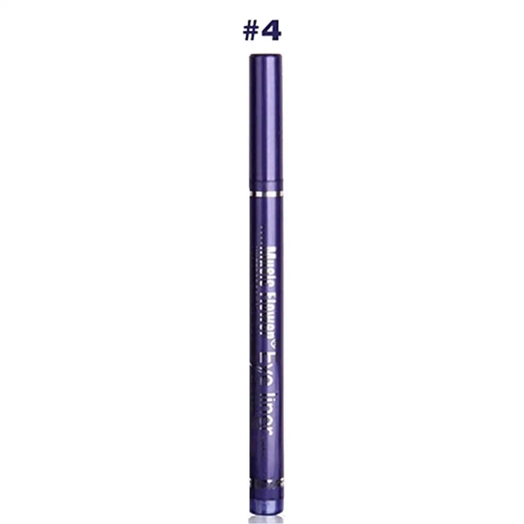 Косметический макияж одноцветная жидкая подводка для глаз ABS жизнь водонепроницаемый подводка для глаз - Цвет: purple