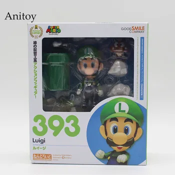 

Super Mario Bros Wii Figure Mario #473 / Luigi #393 Action Figure Party Decoration Toy 10cm KT3282
