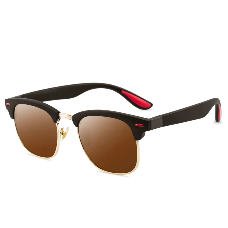 Brand Classic Polarized Sunglasses Men Women Retro Designer Sun Glasses Female Male Fashion Mirror Sunglass De Sol