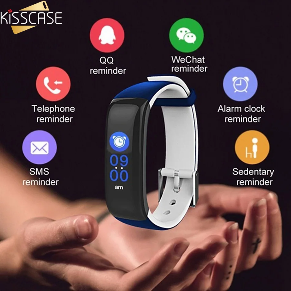 KISSCASE رياضة الجري شارات ل فون X 7 Xs XR شحن شاشة الذكية المعصم الفرقة الهاتف المحمول الحقيبة معصمه ل xiaomi #3
