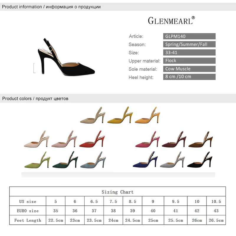 Women Sandals Sexy Summer High Heels Brand Woman Party Shoes Slingback Pointed Toe Buckle Strap Female Dress Shoes Plus Size