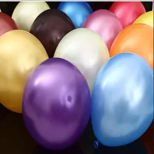 Most popular! 12 inches thick 3.2 g pearl balloons(50pcs \ lot) wedding birthday party decoration high-quality balloons 50pcs lot as34 g