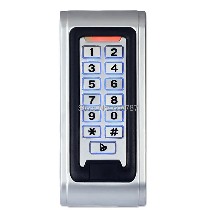 

Door Access Control Controller Waterproof IP68 Metal Case RFID Reader Keypad /K1