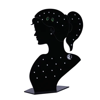 

5pcs Ear Studs Earrings Showcase Display Stand Holder FASHION