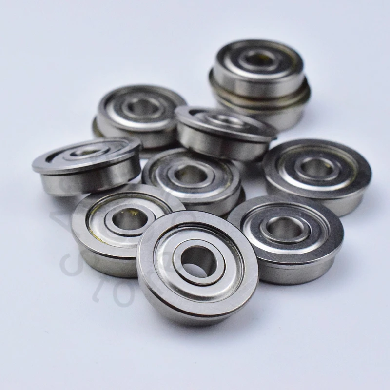 F625ZZ 5*16(18)* 5 мм 10 шт. подшипник фланцевые подшипники 625 F625 F625Z с глубоким желобом из