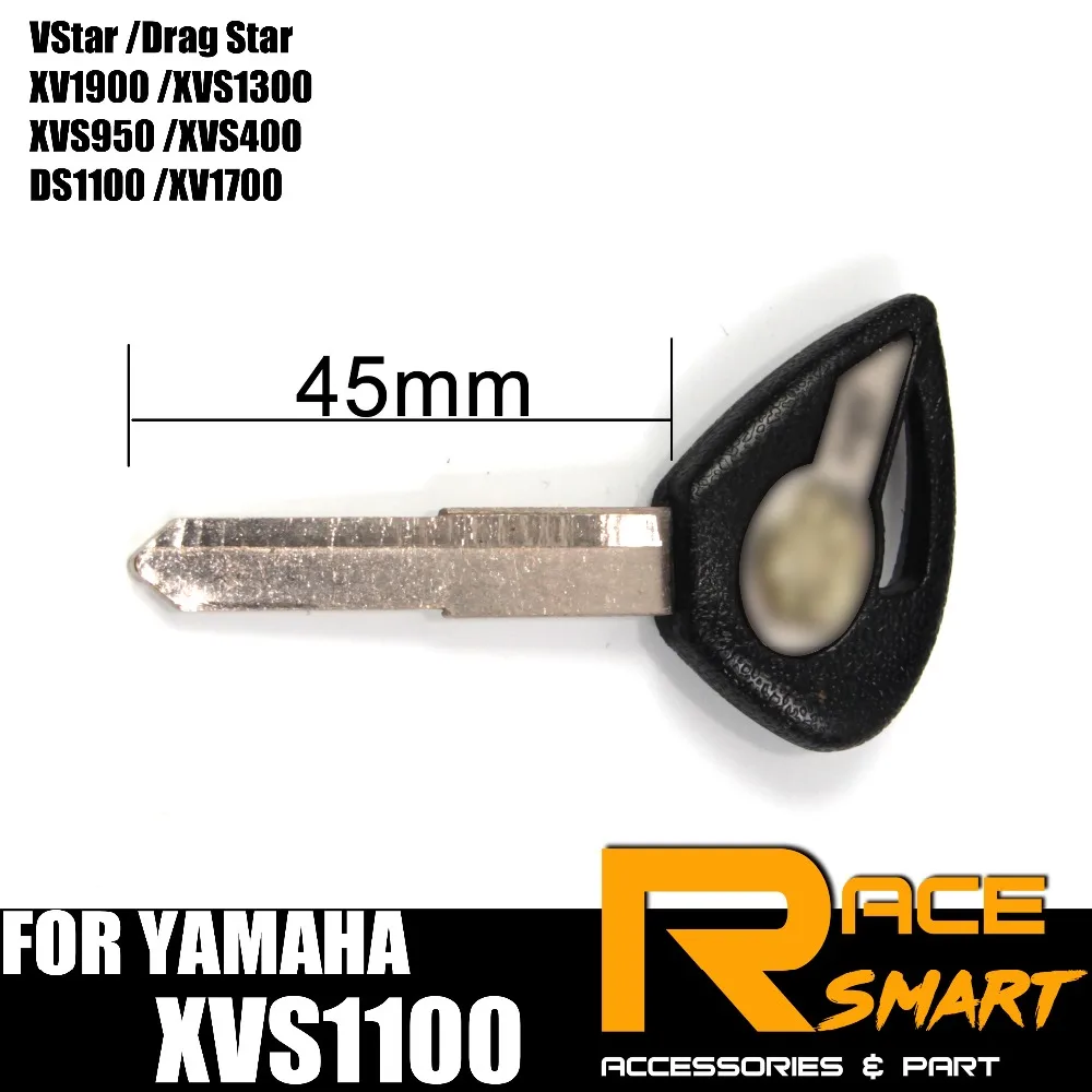 Для YAMAHA Drag Star Motorcycle Uncut пустые ключи для ключей XVS950 XVS400 DS1100 XV1700 XVS1100|Замки и