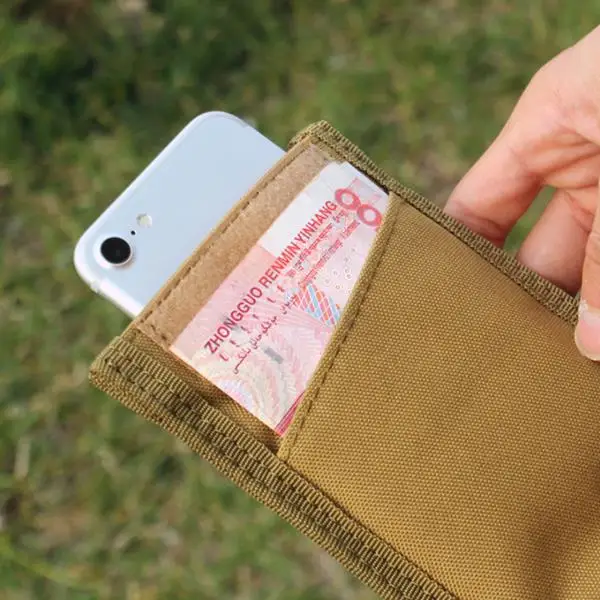 Men Tactical Molle Pouch Outdoor EDC Utility Gadget Belt Waist Bag with 6 Inch Cell Phone Holder