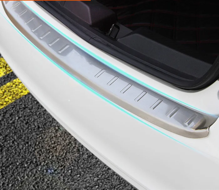 1 шт. для Chevrolet sail 3 2015 2016 нержавеющая сталь Задний задний ящик декоративная