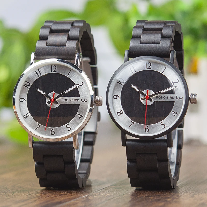 BOBO BIRD Watches Men Quartz Wood Strap Watch Ladies Timepieces relogio masculino Luxury Gift Items V-Q23 DROP SHIPPING