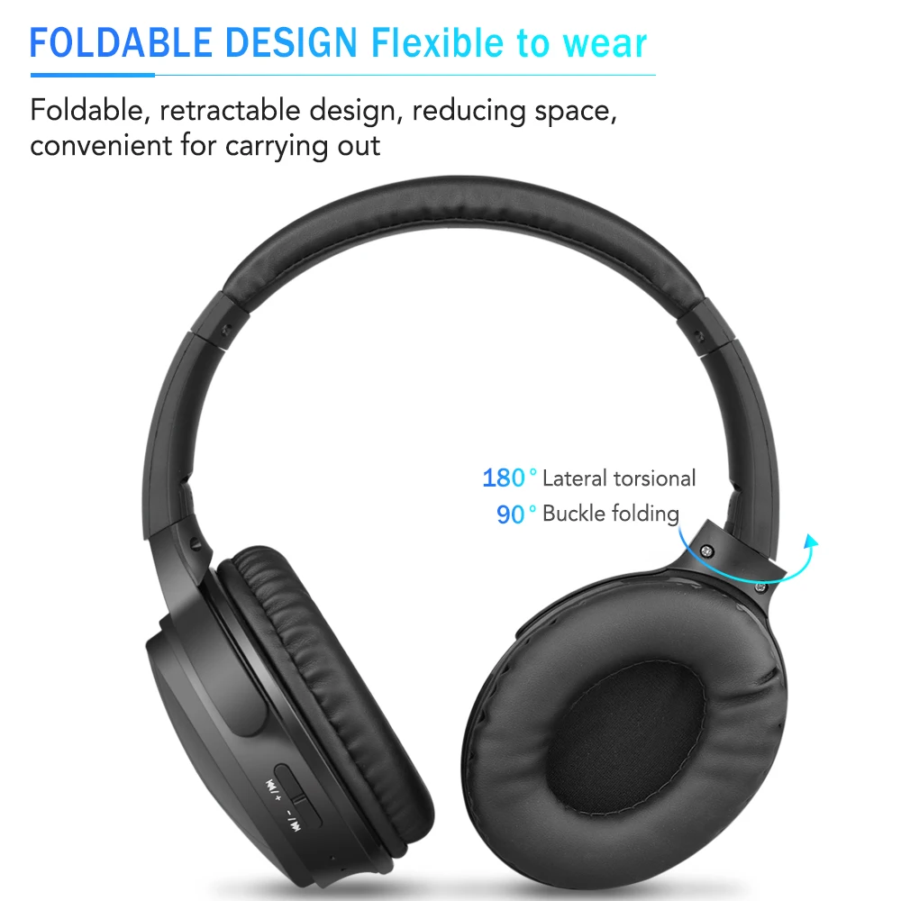 Bluetooth headset Portable Wireless Motion headset with microphone for all Bluetooth devices