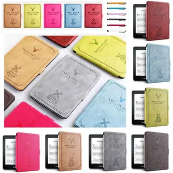 

Tablet Case For Amazon Kindle Paperwhite 2 3 6" Ereader Magnetic Design Cover For Kindle 958 Auto Wake Up/ Sleep Magnetic Cover