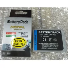 CNP-100 NP 100 lithium batteries CNP100 Digital camera battery For Casio EXILIM Pro EX-F1 DS260 FinePix MX-600