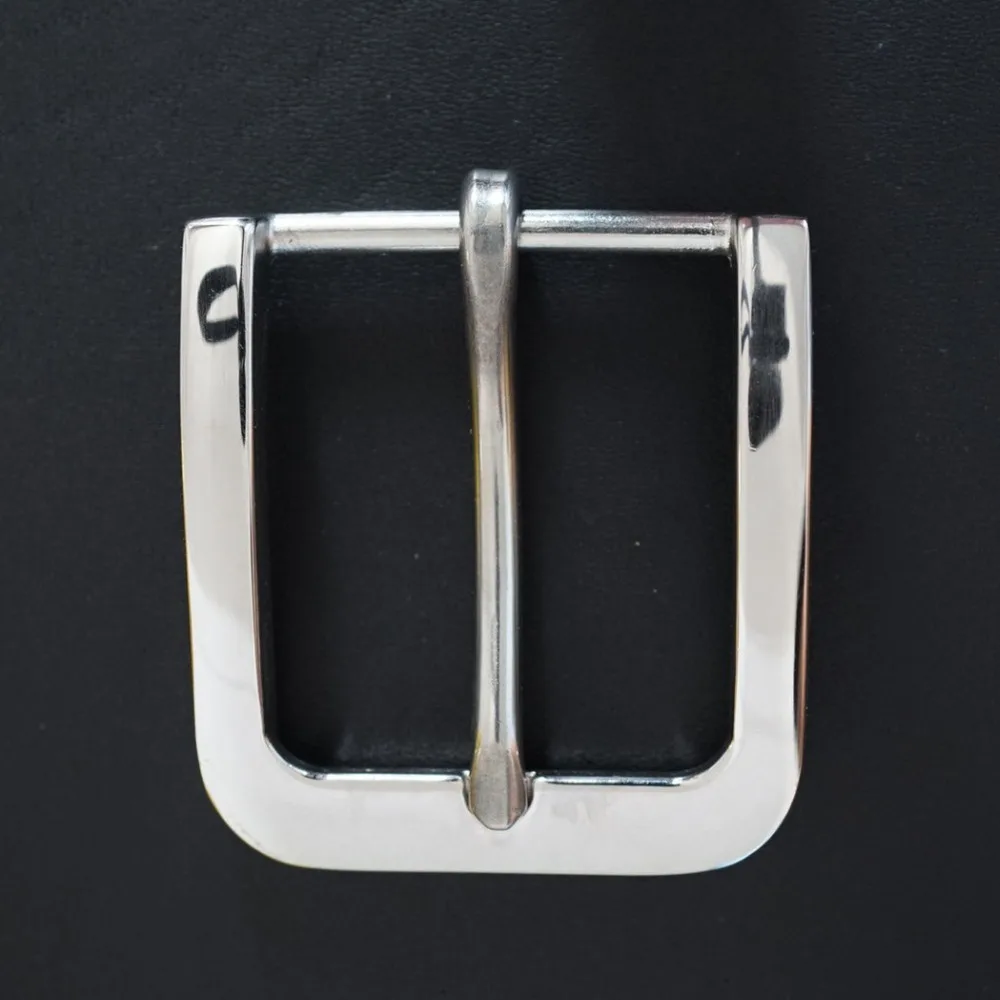 

(GK010) 1 pc 1-1/2'' Stainless Steel Belt Buckle Hand-polish Leathercraft Hardware