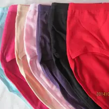 Женские повседневные хлопковые одноцветные мужские трусы, женское нижнее белье, хлопковые трусики разных цветов, 6 шт./партия