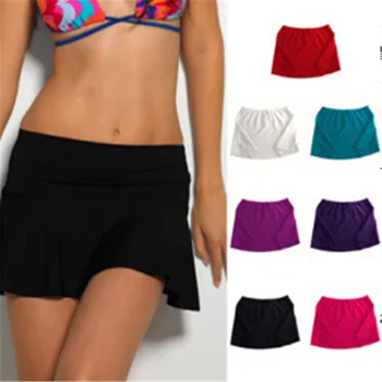 

Women Swimwear Skirted Swim Boardshort Bikini Bottoms Swimsuit Beach Skirt