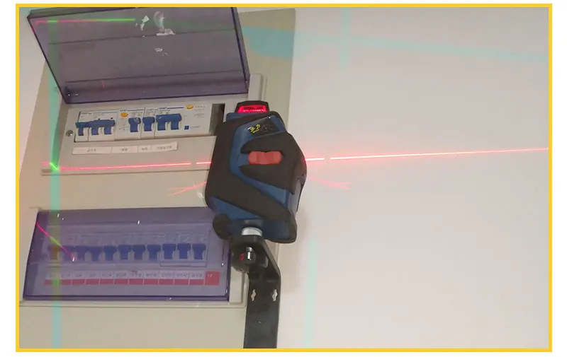 Инфракрасный 5 линия лазерный уровень 360 градусов горизонтальный автоматический пресс для косые и вертикальный Лазерные уровни для каменщика/Деревообрабатывающий станок