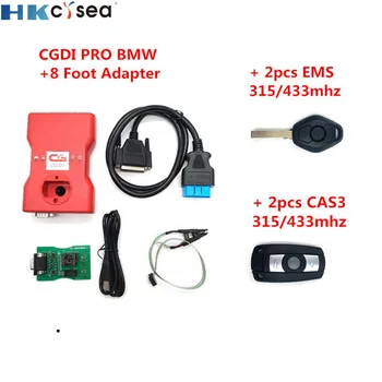 

CGDI Prog for BMW MSV80 Auto Key Programmer with FEM/EDC Function Get Free Reading 8 Foot Chip Clip Adapter with Keys