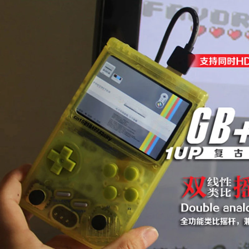 Double joystick arcade handheld game Raspberry Pi retro gameboy game console Super HD IPS Production cycle available 12~22 days