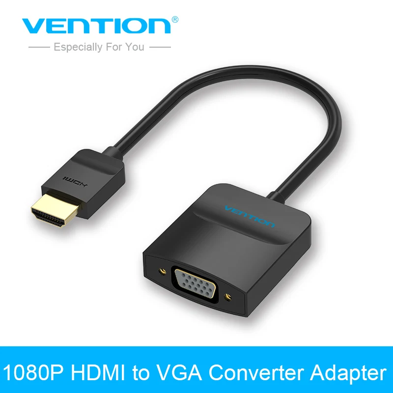 Vention 1080 P HDMI to VGA Adapter цифро аналоговый аудио-видео конвертер кабель для xbox PS3 PS4 HDTV PC
