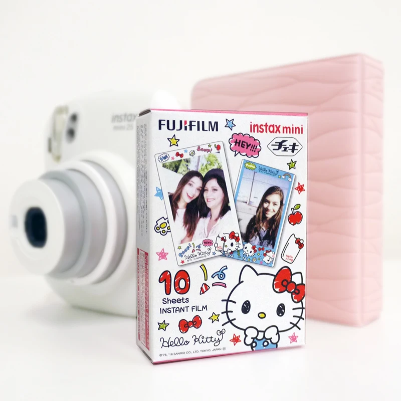 Fujifilm Instax Mini hello kitty Instant 10 пленка для Fuji Mini 7s 8 8+ 9 25 50s 70 90 300 SP-1 2 принтера