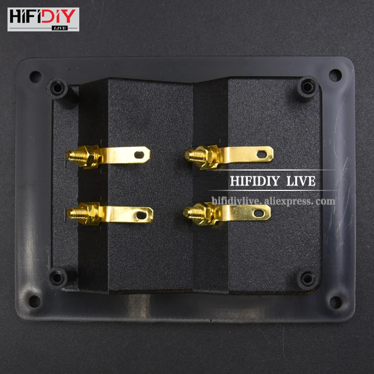 HIFIDIY LIVE speaker s Клеммная коробка оболочка 4 медные клеммы(отверстие для установки 94x74 мм) провод Кабельный разъем/динамик распределительная коробка