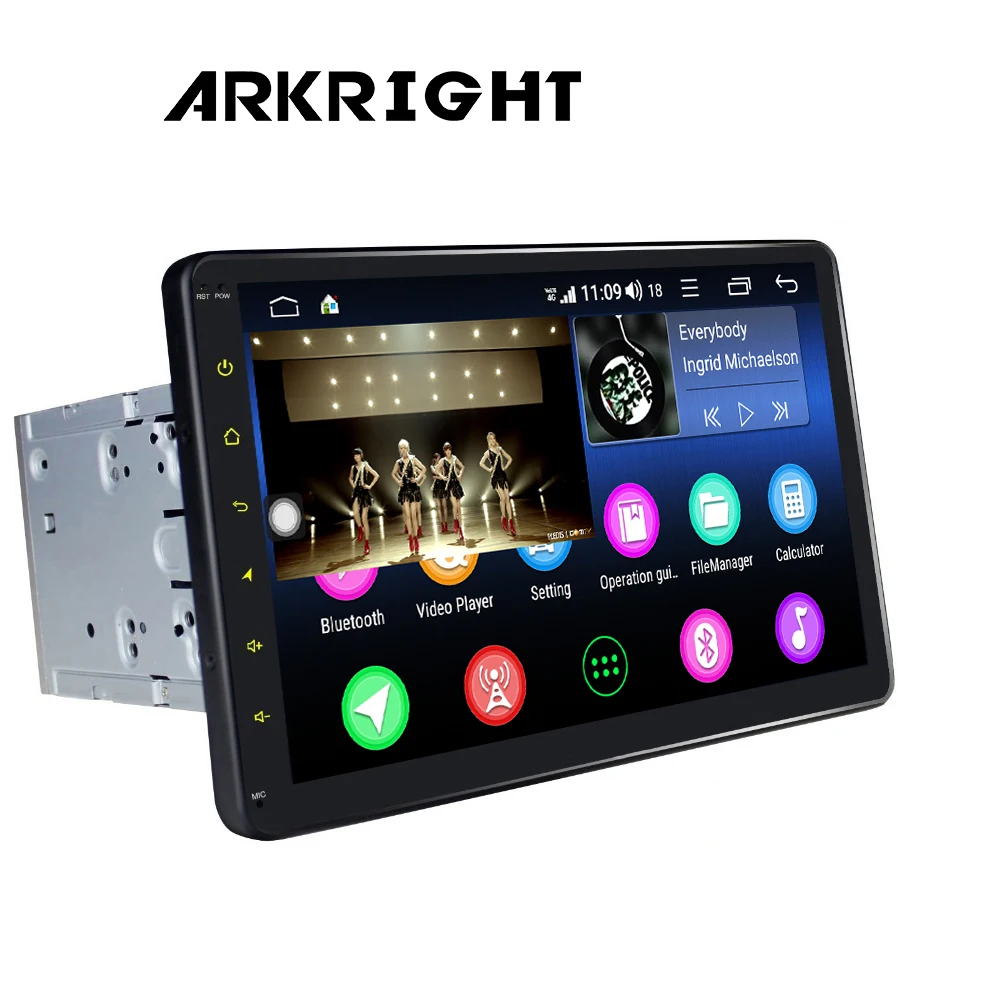 Автомагнитола 2 din 10 1 дюйма 4 + 64 ГБ GPS навигация DSP/4G/Carplay/Android|Мультимедиаплеер для