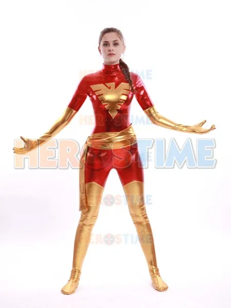 Jean Grey X-Men Costume Dark Phoenix Superhero Costumes Fullbody Cosplay Zentai Suit For Adult/ Kids/Custom Made |