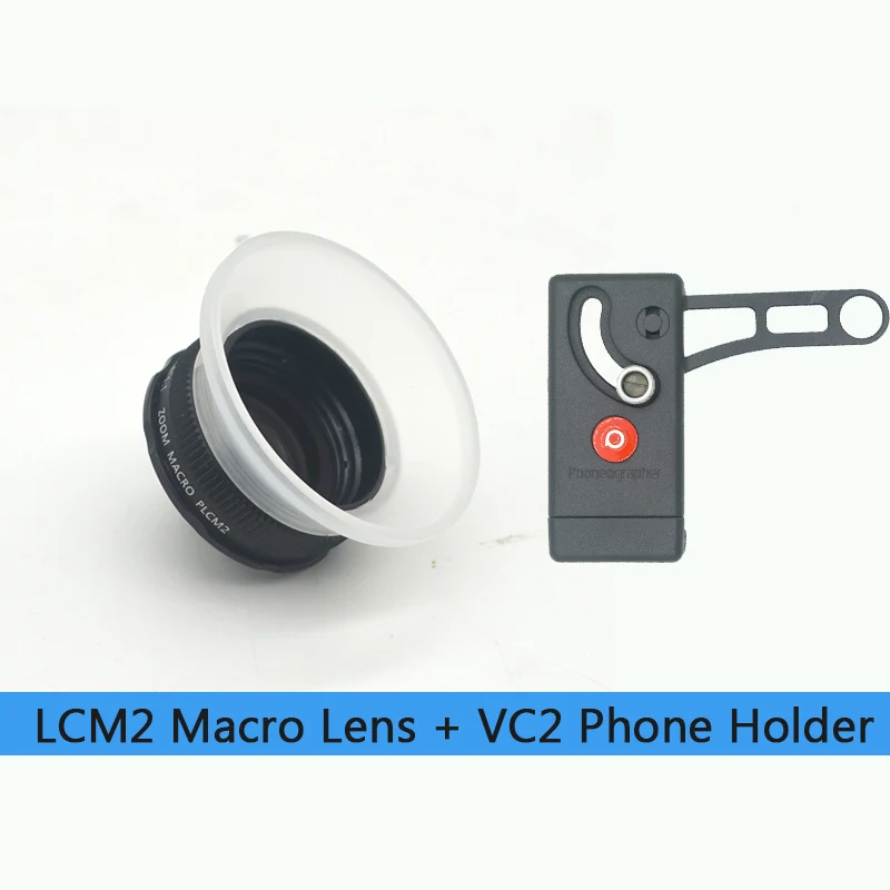 Benro LCK3 набор объективов для мобильных телефонов Универсальный Pro 3в1 держатель для телефона широкоугольный макрообъектив для iPhone huawei Xiaomi Sumsang - Цвет: LCM2 VC2