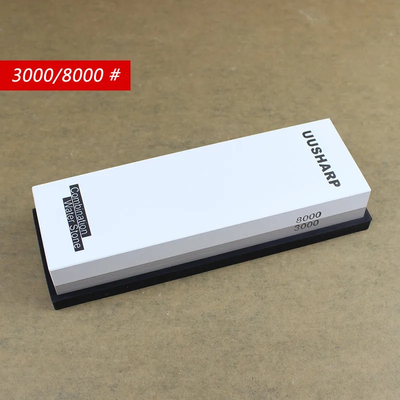 Free Shipping! Uusharp sharpening stone combined water made in Japan Super hard knife sharpener #3000/8000 | Дом и сад