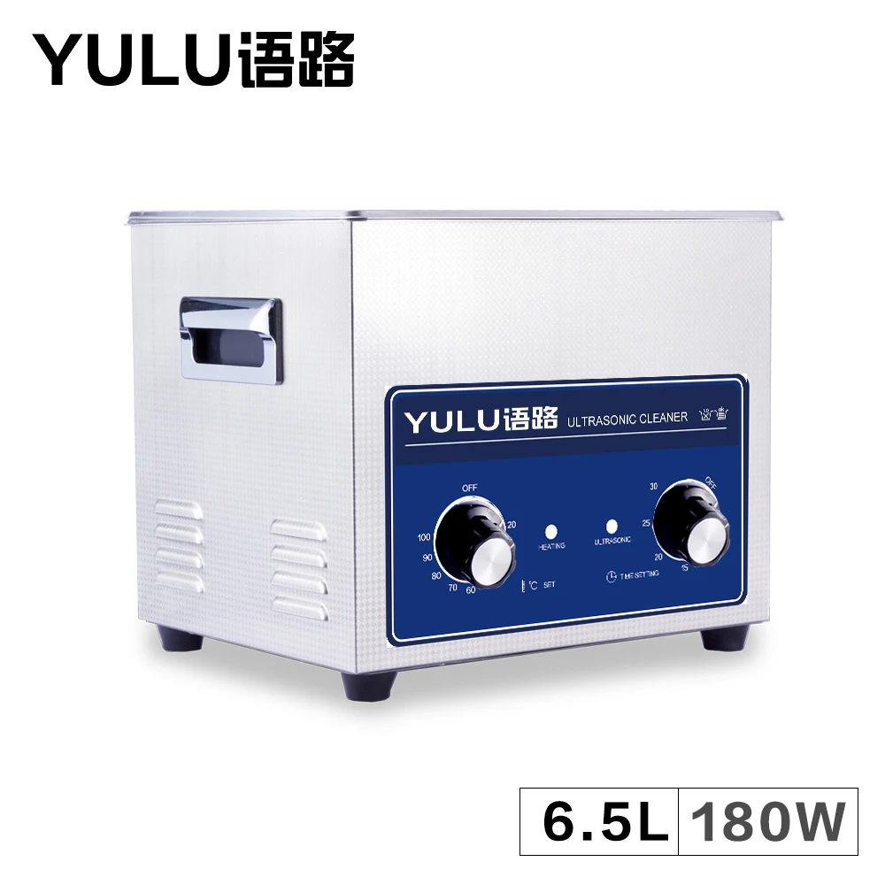 

Ultrasonic Cleaner Machine Bath 6.5L Tank Circuit Board Mold Car Engine Parts Metal Degreaser Lab Washing Equipment Heated