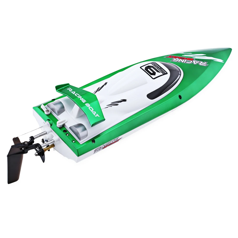 

Remote Ship 2.4G 30KM/H RC Racing Boat High Speed Yacht Model Boat Sailing Mini Plastic RC Boats Children Electric Water Toy