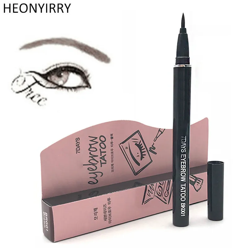 

Tattoo Eyebrow Enhancers Women Makeup Eyebrow Pencil Product Waterproof Brown 7 Days Eye Brow Eyebrow Tattoo Pen Liner Makeup