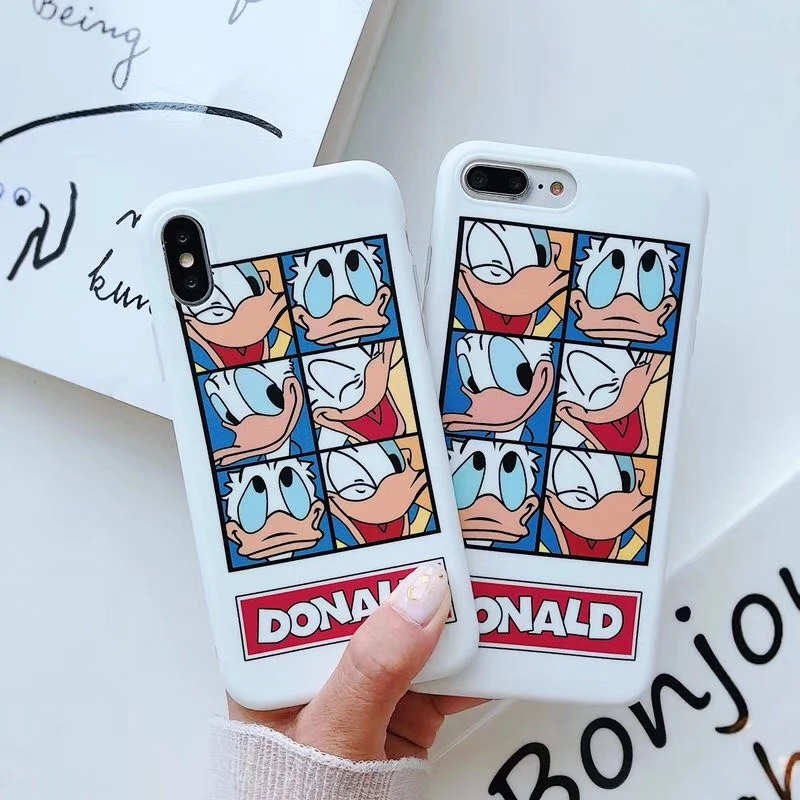 Japanese and Korean super cute funny face Donald Duck drop