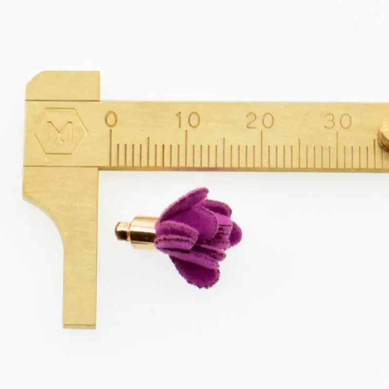 2018 (10pcs/lot)15mm Length Gold South Korea velvet Tassel For Diy Keychain Cellphone Straps Purses Jewelry Charms Accessories