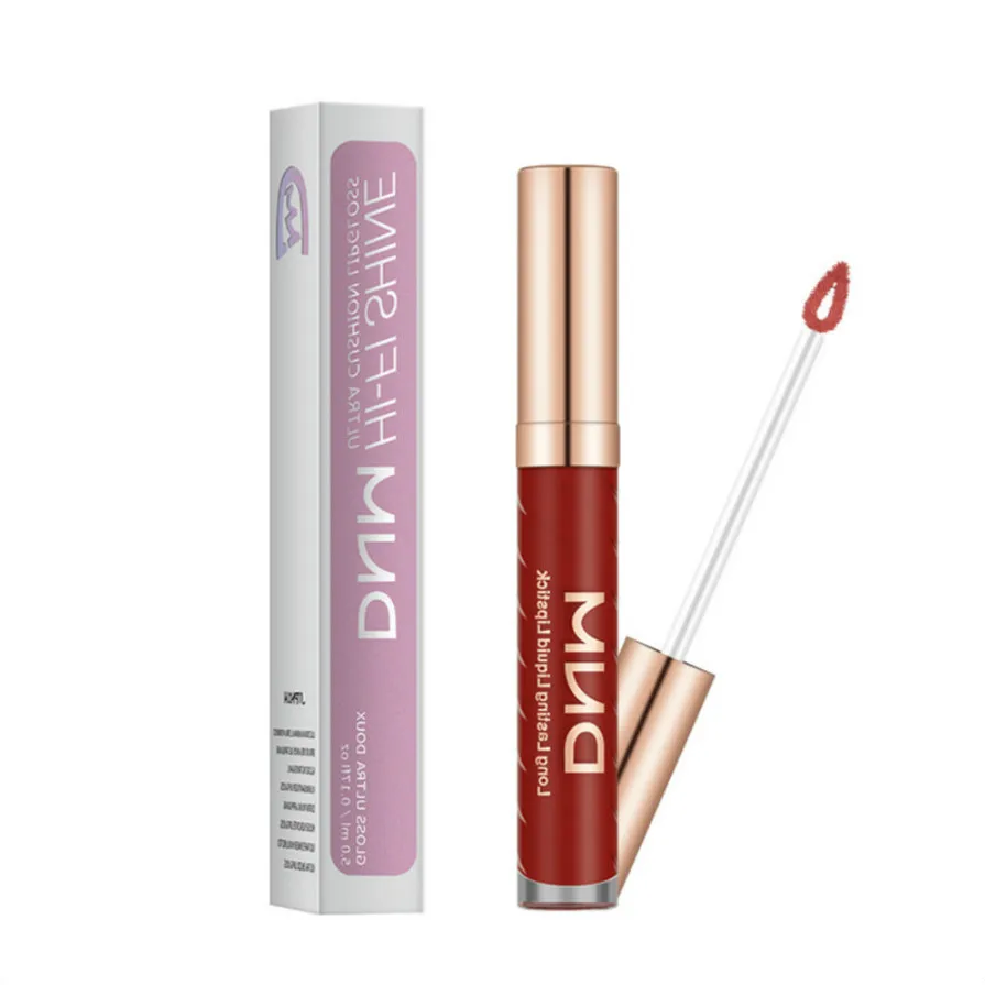 

11.11 HOT Gold Special Lip gloss Makeup Lipstick Waterproof Long Lasting Tint Sexy Red Lip Stick Beauty Matte Liner Pen Lipstick