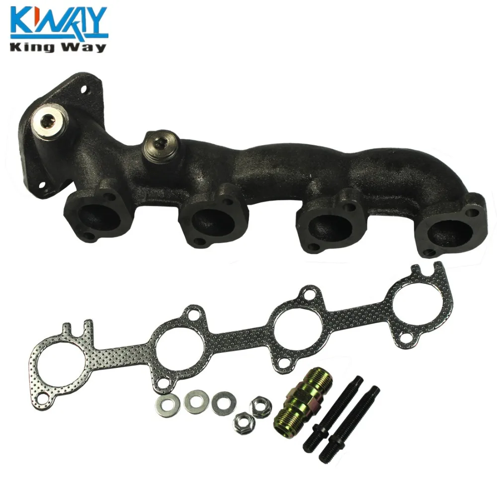 King Way-Driver Side(LH) выпускной коллектор для 97-98 Ford Expedition F-150 F-250 4.6L