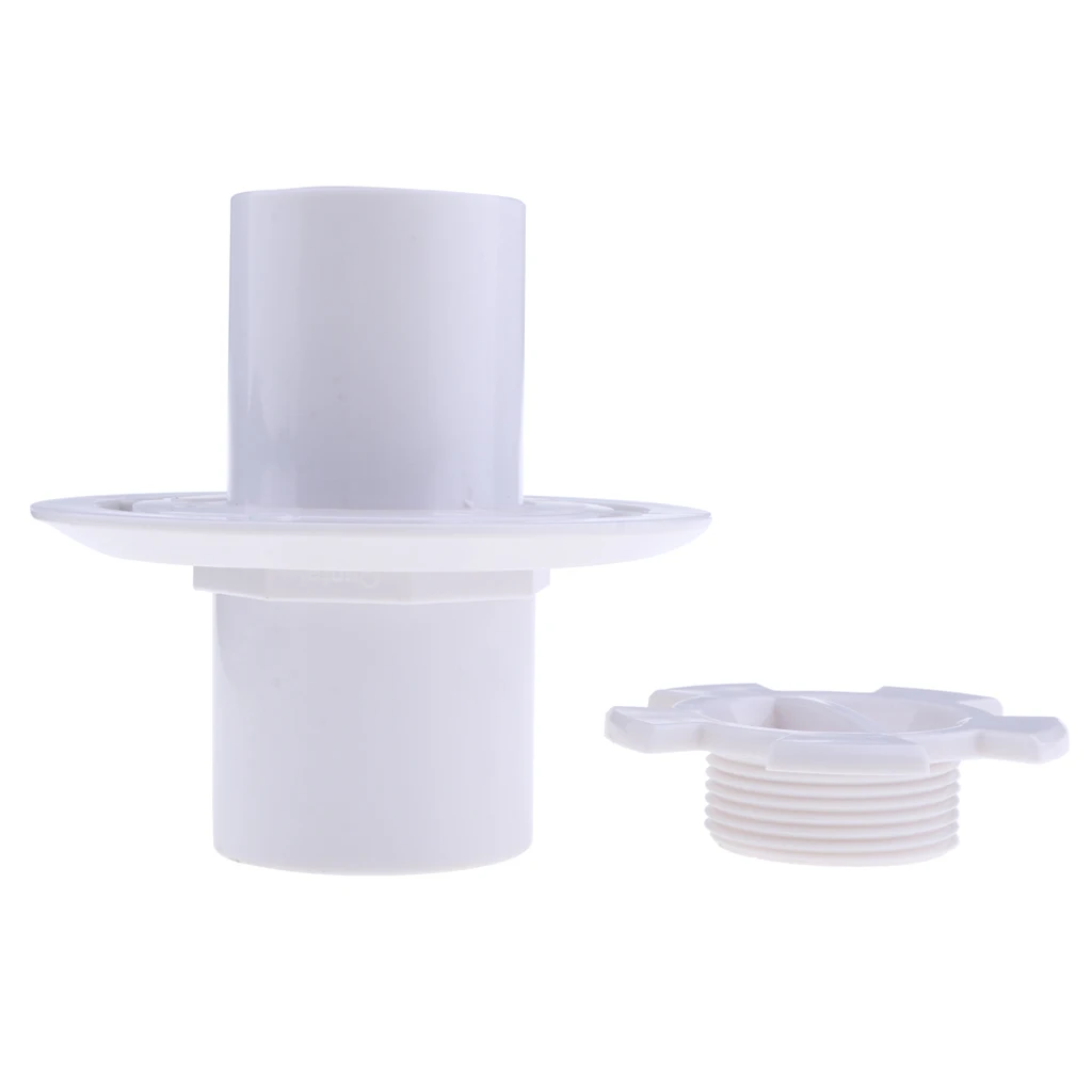 Swimming Pool ABS Clean Out Drain Nozzle Receptacles Vacuum Fittings For Concrete Pool Accessories