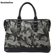 Модные повседневные деловые сумки-мессенджеры из искусственной кожи для мужчин, мужские портфели для компьютера, мужские дорожные сумки на плечо LFB52