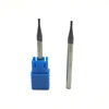 1MM 1.5MM 2MM 2.5MM 3MM 4MM 5MM 6MM 2F 3F 4F HRC50 milling cutter Tungsten carbide Flat End Mills NC Router Bits endmill ► Photo 3/6
