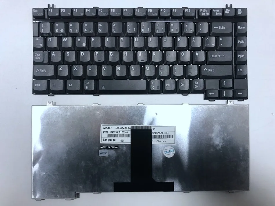 SD шведская клавиатура для Toshiba satellite a10 a15 a25 a35 a40 a45 a50 A60 A65 A70 A75 A85 P35 Tecra A1 A2 A3 A4 A5 A7 |