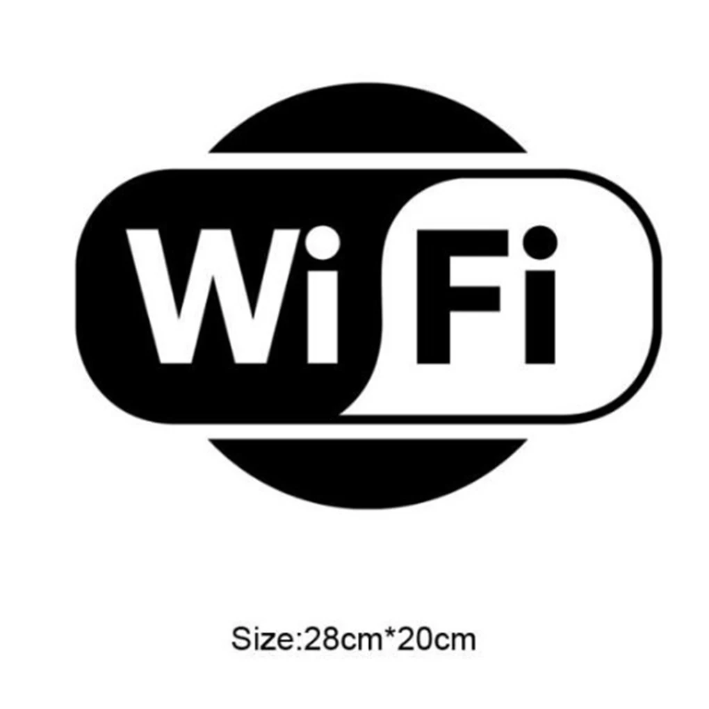 Wi Fi наклейка съемная настенная из ПВХ с татуировкой наклейки обои для