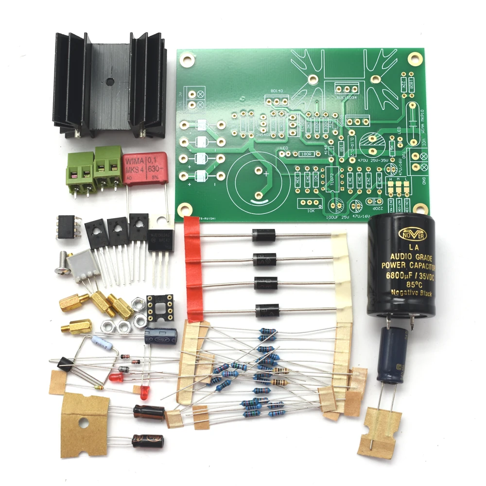 Регулятор питания 5 24 В STUDER900 плата super LM317 LT1083 LT1085 Dual op amp TL072 комплект для