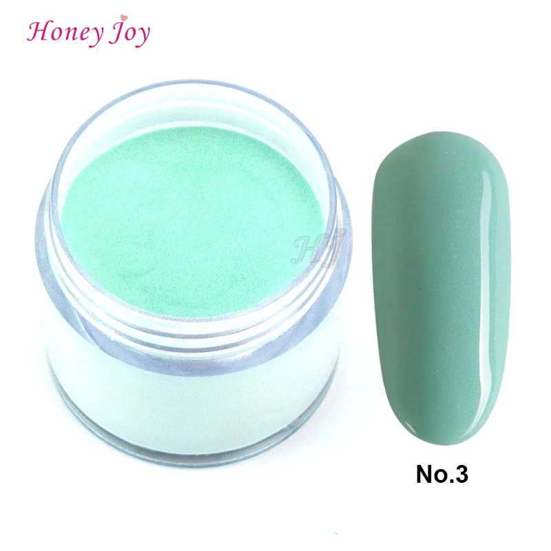 28g/Box 3 Light Ming Green Dip Powder Nails Dipping Nails Get Stronger