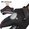 CoolChange gants de cyclisme doigt complet gants de vélo écran tactile coupe-vent sport homme femme gants vélo éponge gant antichoc ► Photo 2/6