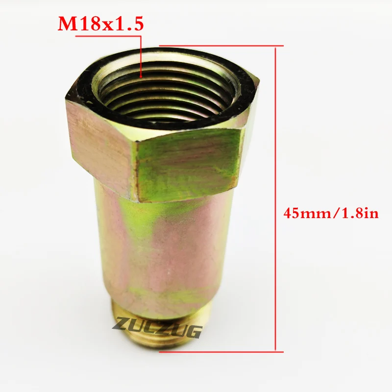 Универсальный адаптер удлинитель датчика кислорода O2 для использования свечей