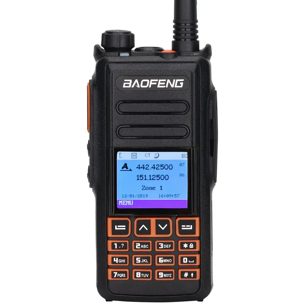 BaoFeng DM-X DMR цифровая рация с GPS Запись голоса УКВ двухдиапазонный 136-174 и 400-470 МГц ham двухстороннее радио - Цвет: a radio